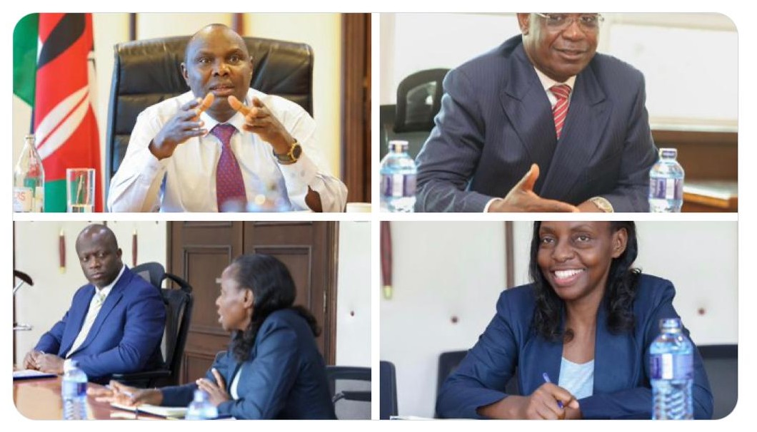 KNTC CHAIR PAYS COURTESY CALL TO THE HEAD OF PUBLIC SERVICE
