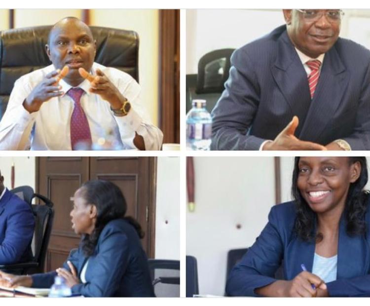 KNTC CHAIR PAYS COURTESY CALL TO THE HEAD OF PUBLIC SERVICE