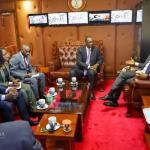 KNTC BOARD CHAIRMAN WITH THE PS, MINISTRY OF INTERIOR AND NATIONAL ADMINISTRATION